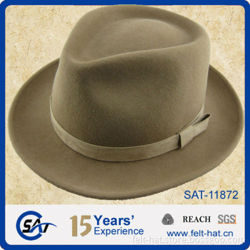 delicate felt borsalino hat
